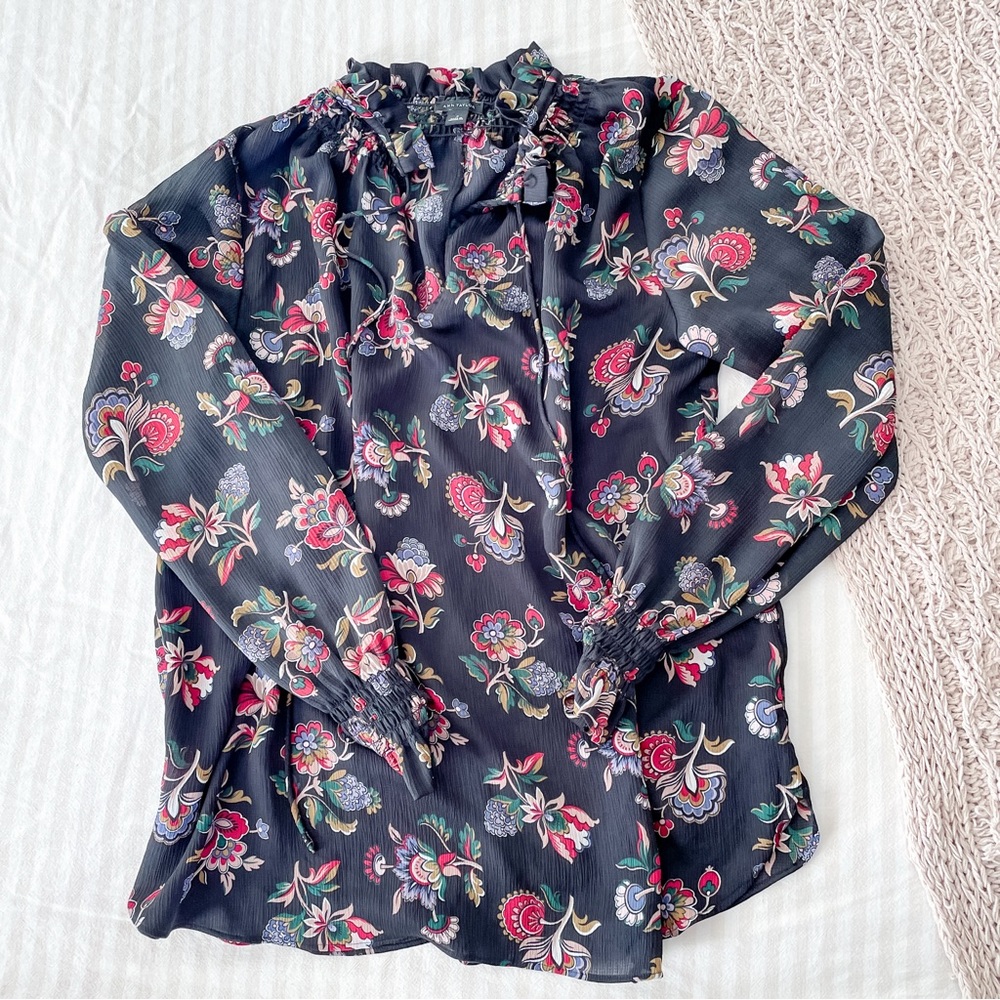 Ann Taylor Black Blouse
